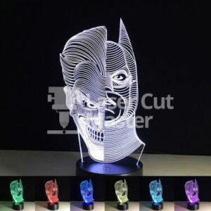 Batman and Joker Laser Cut File