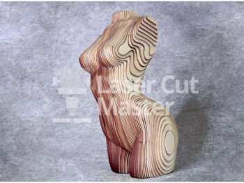Woman's torso Laser Cut File