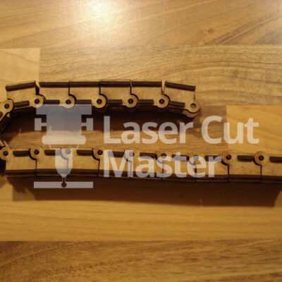 Drag chain Laser Cut File