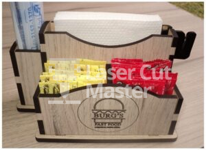 Napkin organizer Laser Cut File