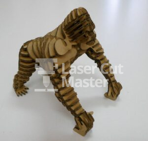 Gorilla Laser Cut File