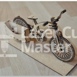 Bicycle Laser Cut File