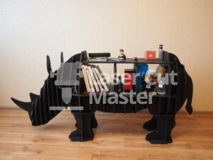 Rhinoceros Table Laser Cut File