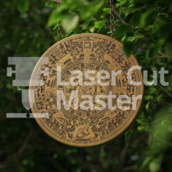 Calendar The Simpsons Laser Cut File