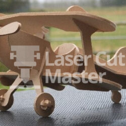Biplane Laser Cut File