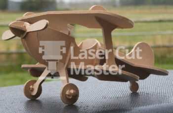 Biplane Laser Cut File