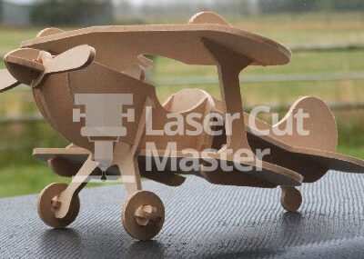 Biplane Laser Cut File