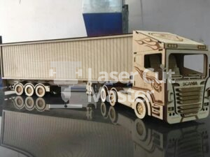 Scania Truck Laser Cut File