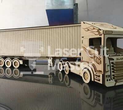 Scania Truck Laser Cut File