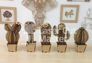 Cactus Laser Cut File