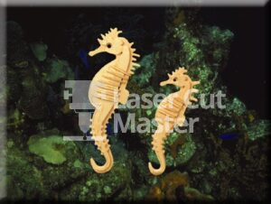 Sea Horse Laser Cut File
