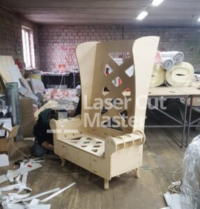 Armchair Laser Cut File