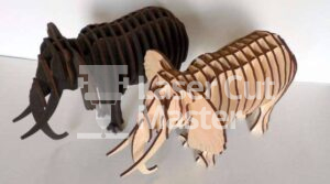 Elephant Laser Cut File