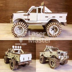 Monster Truck Laser Cut File