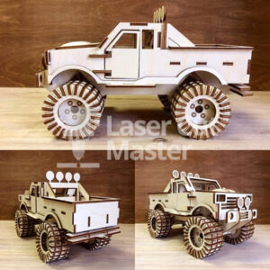Monster Truck Laser Cut File