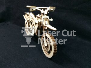 Motorbike Laser Cut File