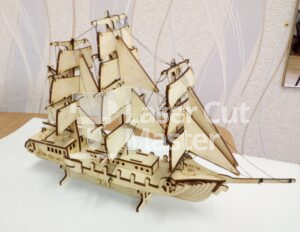 Boat Laser Cut File