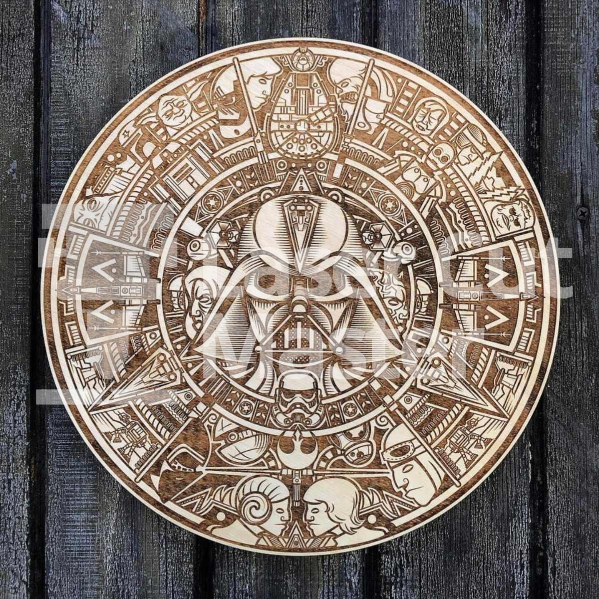 Star Wars Calendar Laser Cut File | Laser Cut Master