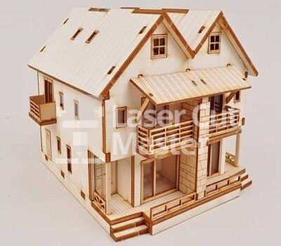 House Laser Cut File