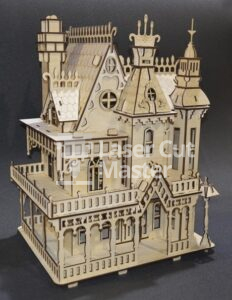 House of Terror Laser Cut File