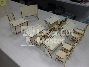 School Room Laser Cut File