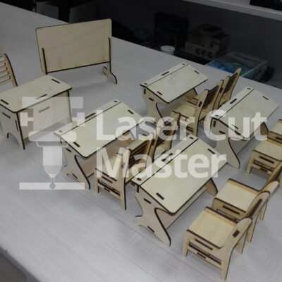 School Room Laser Cut File