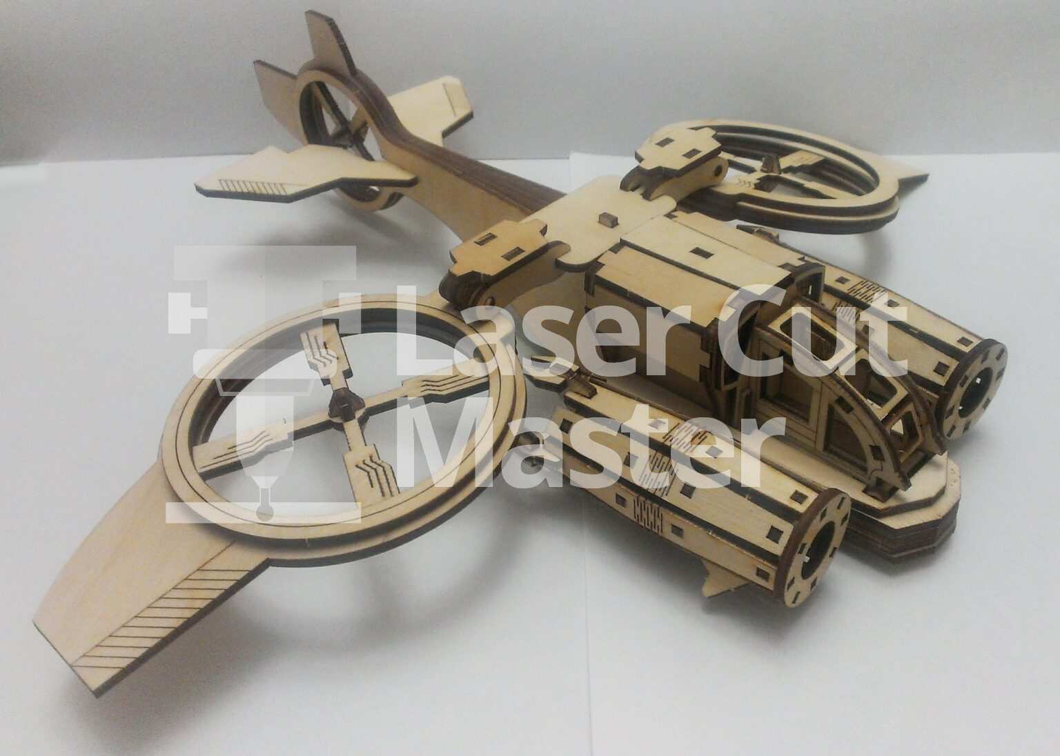 Spaceship Laser Cut File | Laser Cut Master