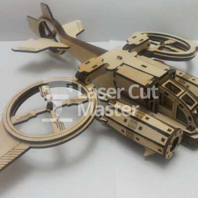 Spaceship Laser Cut File