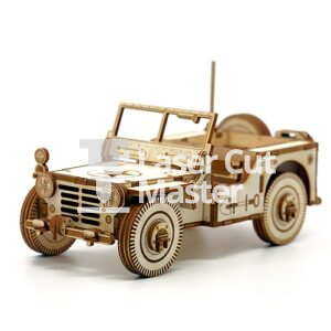 Jeep Laser Cut File