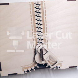 Zipper Box Laser Cut File