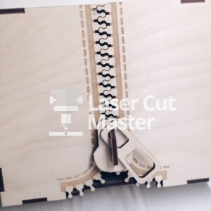 Zipper Box Laser Cut File