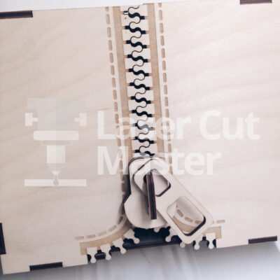 Zipper Box Laser Cut File