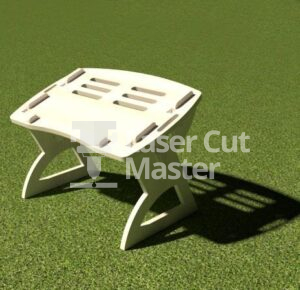 Breakfast Table Laser Cut File