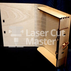 Cash Book Laser Cut File