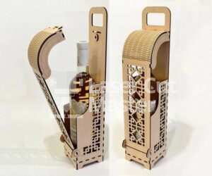 Wine Box Laser Cut File