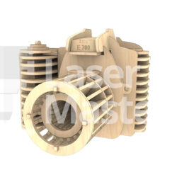 Camera Laser Cut File