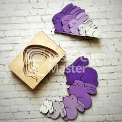 Rabbit Laser Cut File