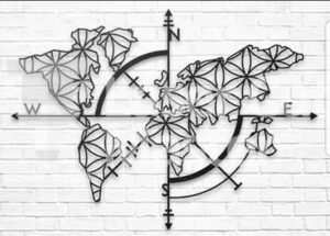 Map Laser Cut File