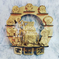 Coco crown Laser Cut File