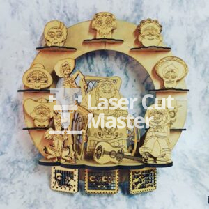 Coco crown Laser Cut File