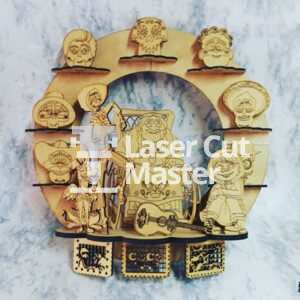 Coco crown Laser Cut File