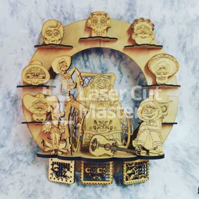 Coco crown Laser Cut File