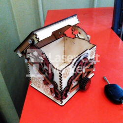 Box with lock Laser Cut File