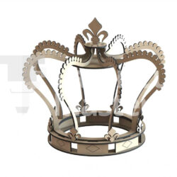 Queen crown Laser Cut File