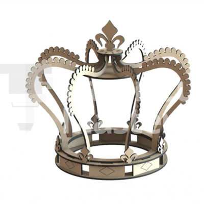 Queen crown Laser Cut File