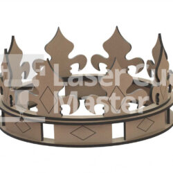 Crown king Laser Cut File
