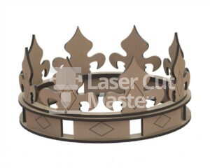 Crown king Laser Cut File