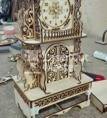Watch eagle Laser Cut File