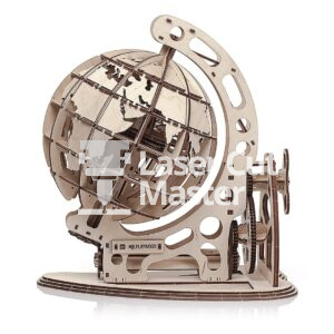 Globe Earth Laser Cut File