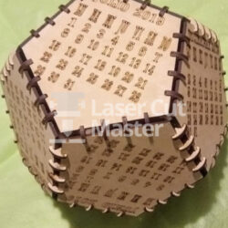 Calendar Laser Cut File